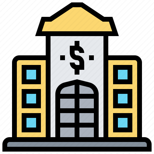 Architecture, bank, building, financial, institute icon - Download on Iconfinder