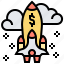 growth, launch, rocket, sky, strategy 