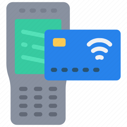 Contactless, payment, fintech, pos, debit, card, tap icon - Download on Iconfinder