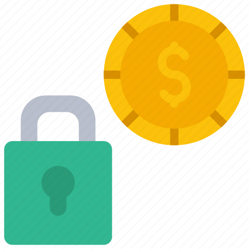 Financial, encryption, fintech, lock, encrypted, dollar icon - Download on Iconfinder