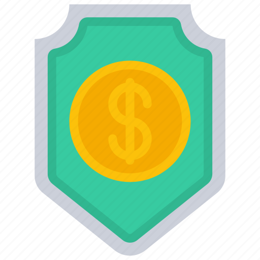 Financial, security, fintech, shield, protected icon - Download on Iconfinder