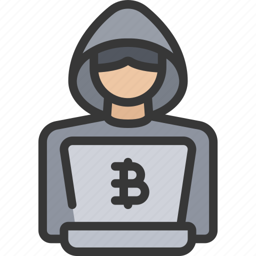 Bitcoin, hacker, fintech, criminal, hacked icon - Download on Iconfinder