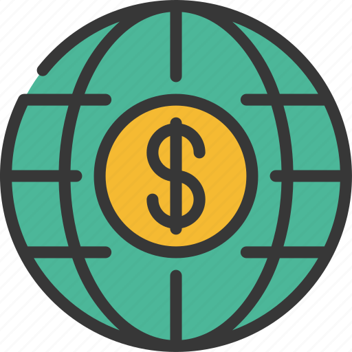 Internet, currency, fintech, globe, grid, money icon - Download on Iconfinder