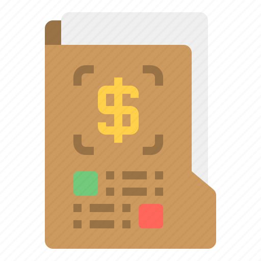 Account, document, financial, infomation, profile, transaction icon - Download on Iconfinder