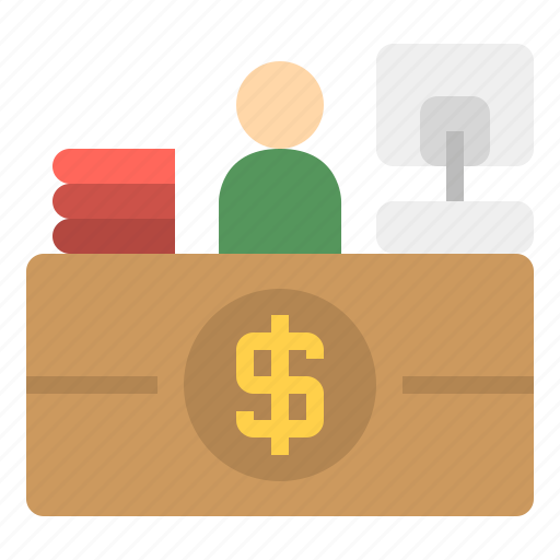 Callcenter, computer, counter, financial, infomation, service, transaction icon - Download on Iconfinder