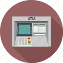 atm, automated teller machine, money, withdraw