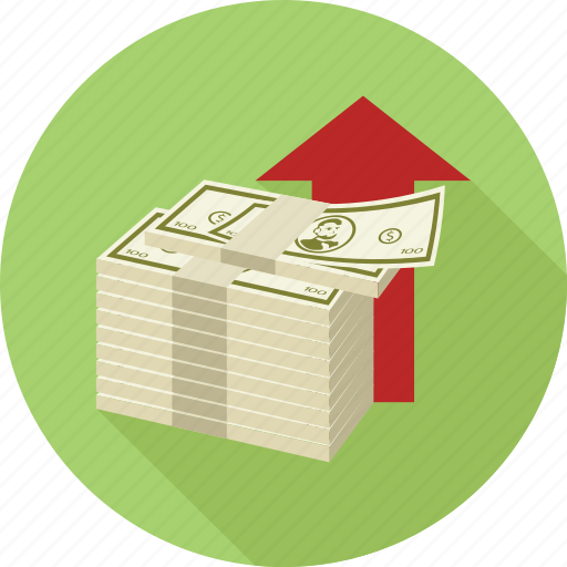 Interest, money growth, pay raise, tax icon - Download on Iconfinder