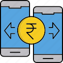 money transaction, payment, transaction, financial, network, rupee, rupee transaction, business
