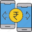 money transaction, payment, transaction, financial, network, rupee, rupee transaction, business 