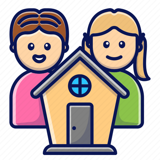 Property, family, house, home icon - Download on Iconfinder