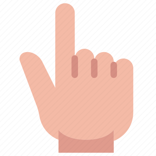 Finger, count, hand, gesture, back, seven icon - Download on Iconfinder