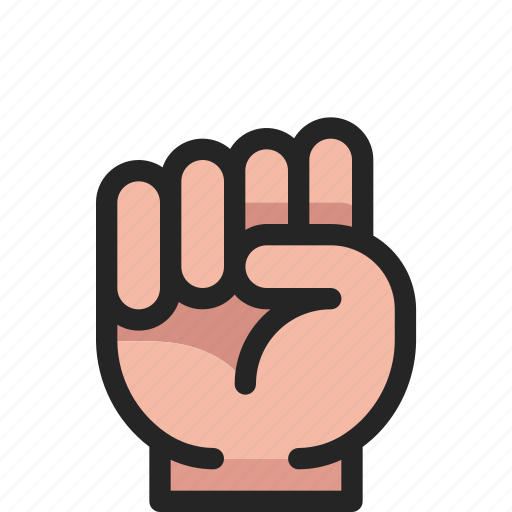 Finger, count, hand, gesture, palm, zero, fist icon - Download on Iconfinder