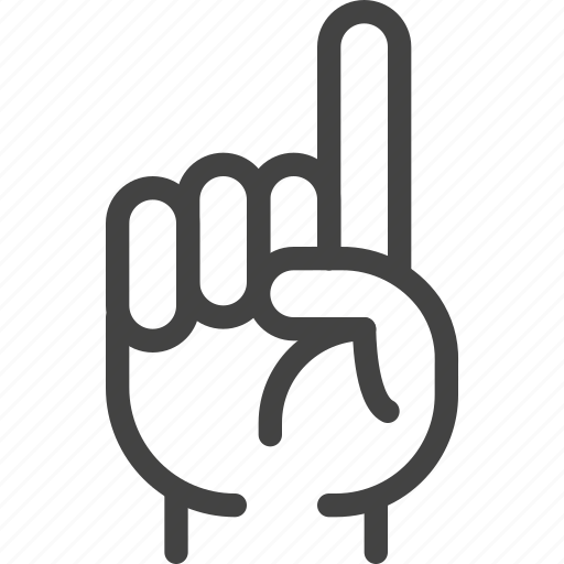 Count, counting, finger, gesture, hand icon - Download on Iconfinder
