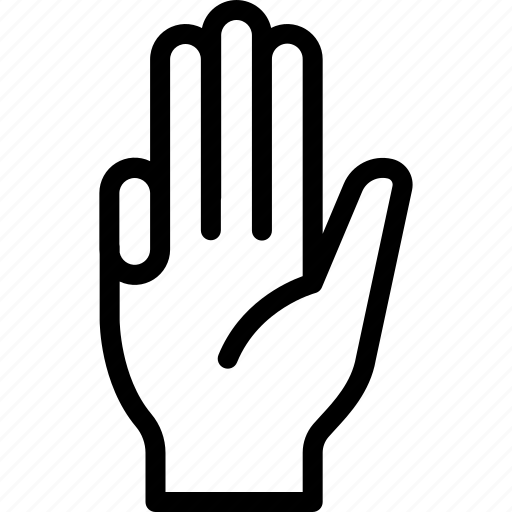 Touch, finger, tap, counting, nine, hand, gestures icon - Download on Iconfinder