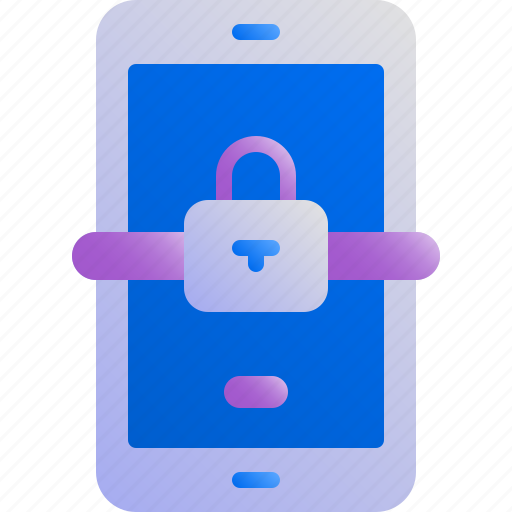 Fintech, handphone, lock, mobile, security icon - Download on Iconfinder