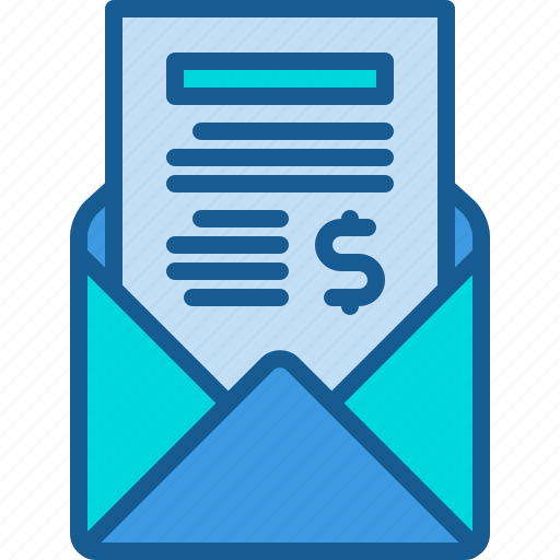 Bill, invoice, money, receipt, script icon - Download on Iconfinder