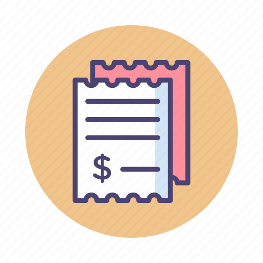 Bill, bills, invoice, payment, receipt, tax icon - Download on Iconfinder