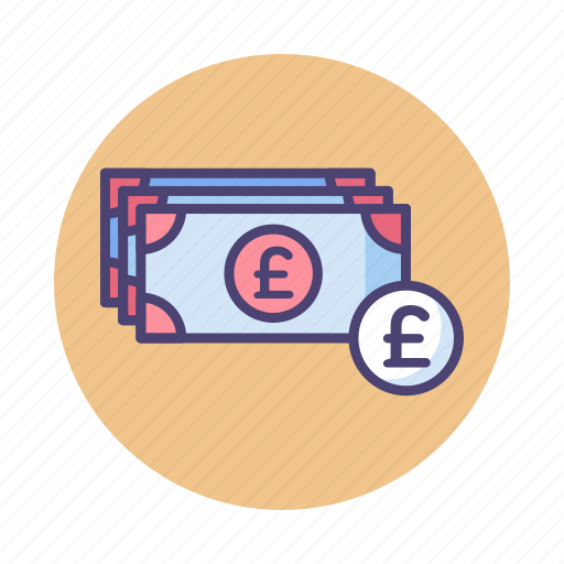 Banknotes, british pound, cash, gbp, payment, pound icon - Download on Iconfinder