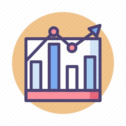 Chart, diagram, graph, research, statistics, stats, trend icon - Download on Iconfinder