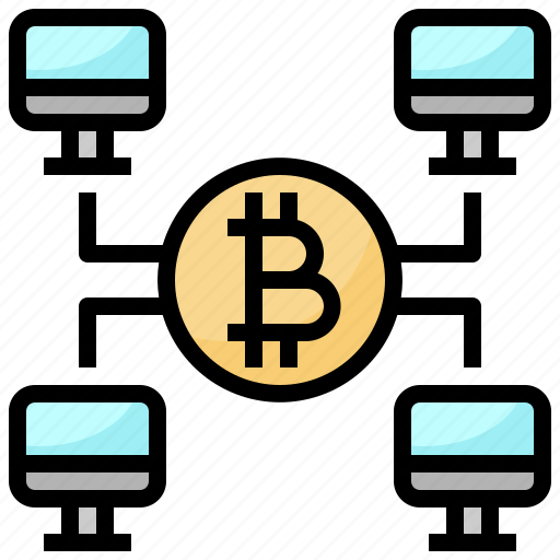 Blockchain, cash, computer, cryptocurrency, market icon - Download on Iconfinder