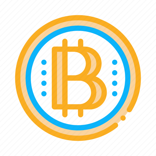 Bitcoin, coin, financial, fintech, innovation, outlie, technology icon - Download on Iconfinder
