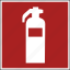extinguisher, fire, flame, off, protect, secure 