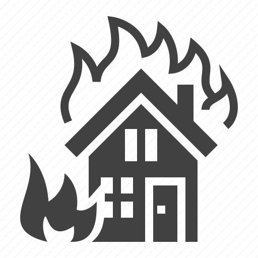 Fire, flame, house, insurance icon - Download on Iconfinder