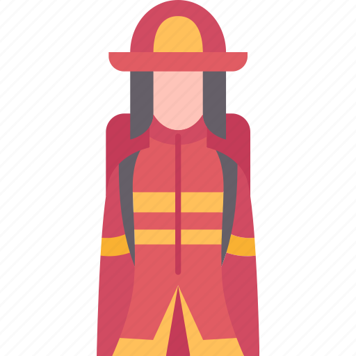 Firefighter, rescue, crew, suit, uniform icon - Download on Iconfinder