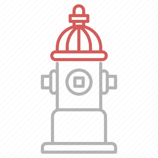 Burn, firefighter, flame, hydrant, water icon - Download on Iconfinder