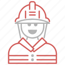 avatar, equipment, fireman, tools