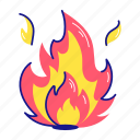 fire, burning, lit, flame, fire emoji