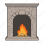 comfort, design, fire, fireplace, flame, house, interior 