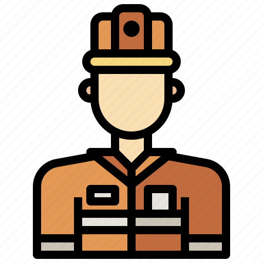 Firefighter, job, jobs, occupation, profession, professions, user icon - Download on Iconfinder