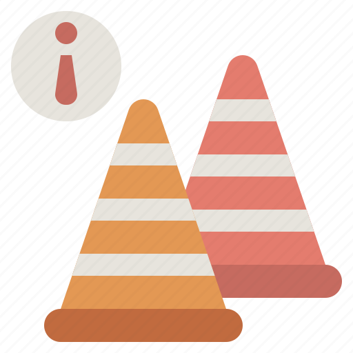 Architecture, bollards, city, cone, signaling, traffic, urban icon - Download on Iconfinder