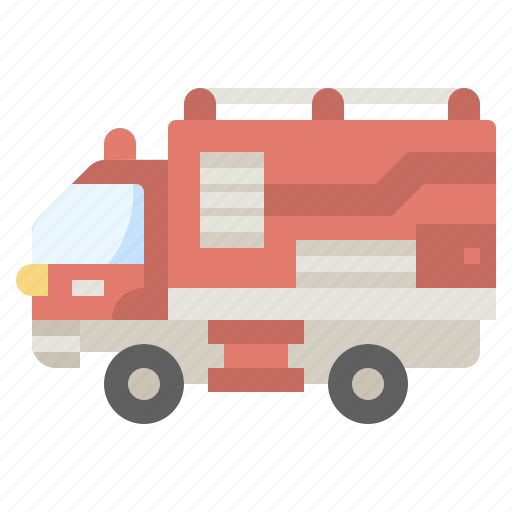 Automobile, emergency, fire, security, transportation, truck, vehicle icon - Download on Iconfinder