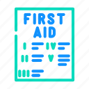 emergency, first, aid, guide, kit, medicine