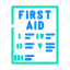 emergency, first, aid, guide, kit, medicine 
