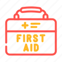 first, aid, kit, box, medicine, health
