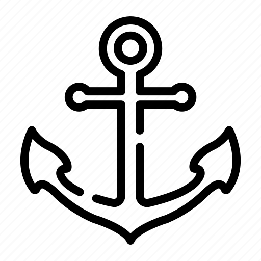 Anchor, hook, equipment, tool, fishing icon - Download on Iconfinder