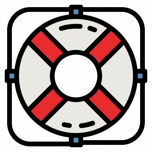 Lifebuoy, lifeguard, lifesaver, protection, help icon - Download on Iconfinder