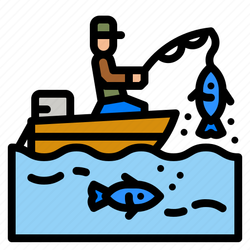 Boat, fishing, hobby, transportation, ship icon - Download on Iconfinder