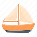 fishing, boat, sail, nautical