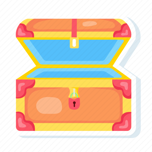 Treasure box, treasure chest, treasure, treasure trunk, treasure trove icon - Download on Iconfinder