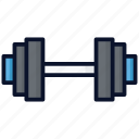 dumbbell, fitness, gym, workout