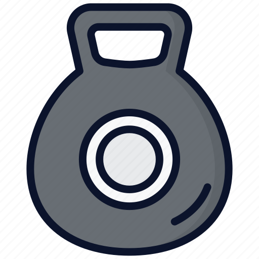 Dumbbell, fitness, gym, kettlebell icon - Download on Iconfinder