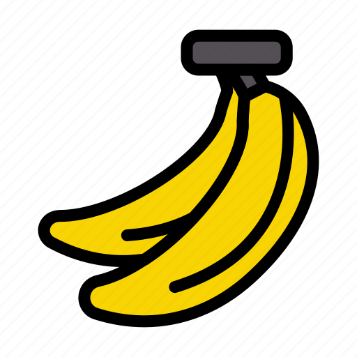 Banana, food, healthy, vitamins, fruit icon - Download on Iconfinder