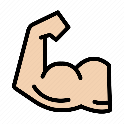 Bicep, gym, exercise, fit, arm icon - Download on Iconfinder