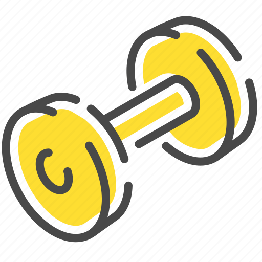 Dumbbell, gym, sport, equipment, fitness, workout, exercise icon - Download on Iconfinder