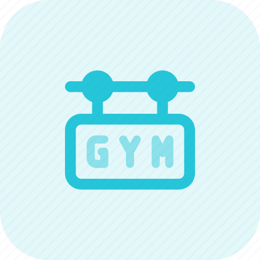 Gym, hoarding, sign board, fitness icon - Download on Iconfinder