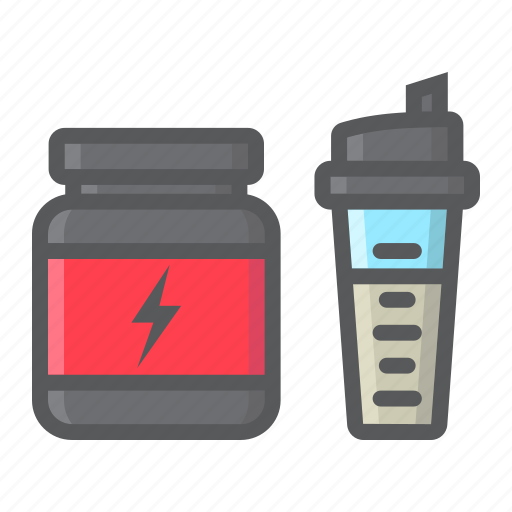 Bodybuilding, energy, fitness, protein, shaker, sport, whey icon - Download on Iconfinder